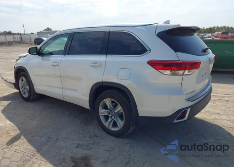 2017 Toyota Highlander Limited из США, поврежденный, VIN 5TDDZRFH8HS395613